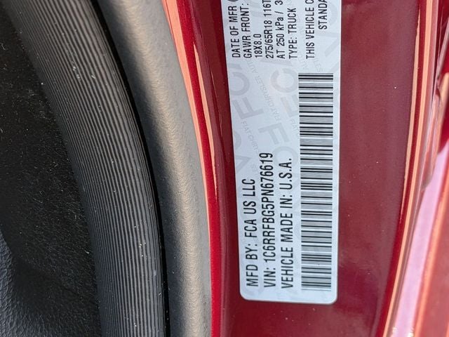 2023 RAM 1500 Big Horn Quad Cab 4x4 6'4' Box