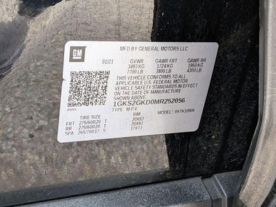 2021 GMC Yukon XL 4WD SLT