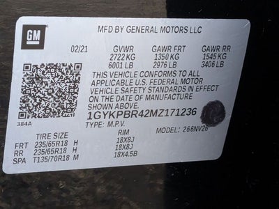 2021 Cadillac XT6 AWD Luxury