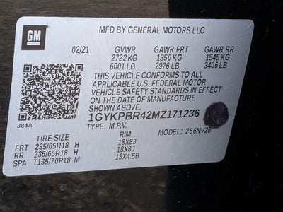 2021 Cadillac XT6 AWD Luxury