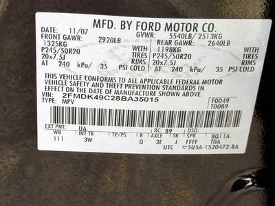 2008 Ford Edge Limited