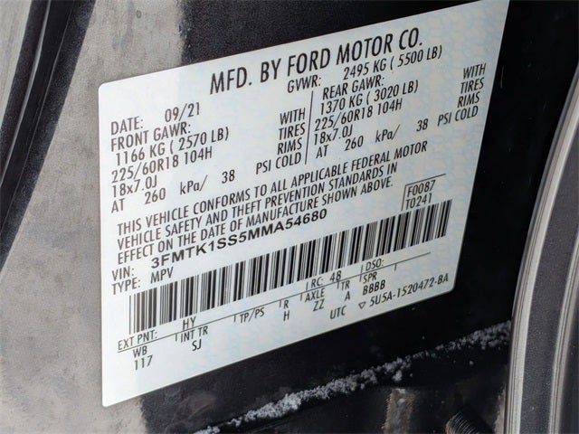 2021 Ford Mustang Mach-E Select