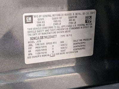 2017 Chevrolet Trax LT
