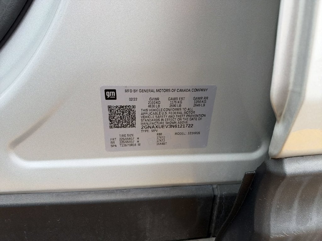 2022 Chevrolet Equinox LT