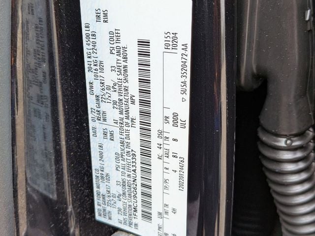 2022 Ford Escape SE