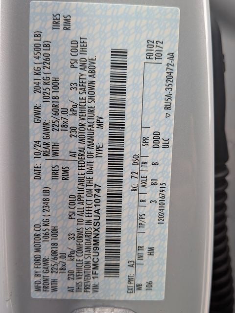 2025 Ford Escape ST-Line