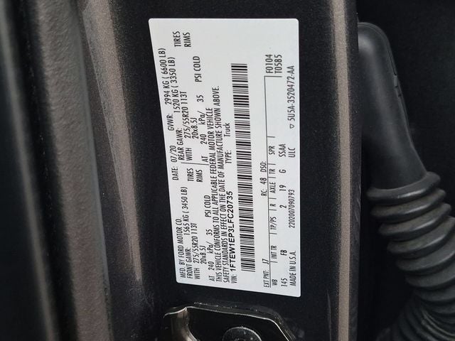 2020 Ford F-150 XLT