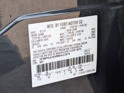 2021 Ford Edge SEL