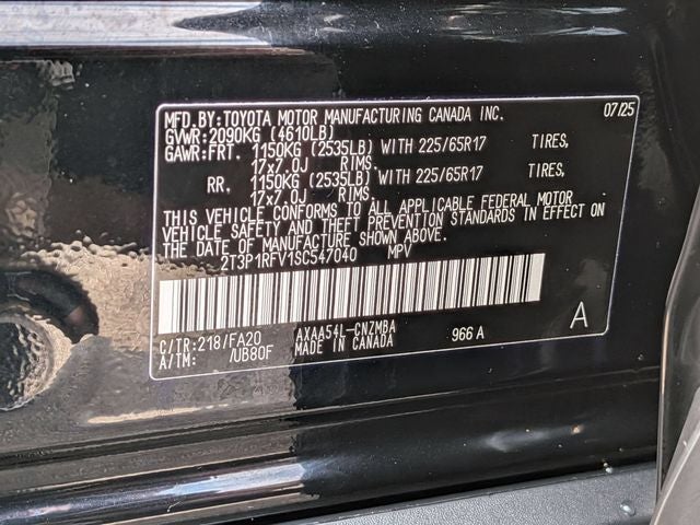 2025 Toyota RAV4 XLE