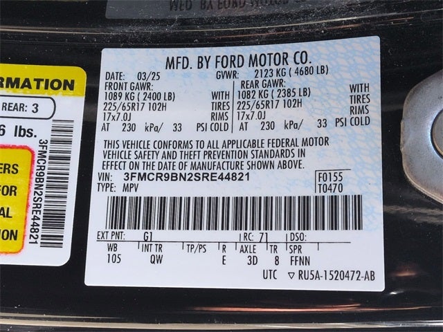 2025 Ford Bronco Sport Big Bend