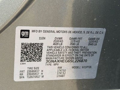 2025 Chevrolet Equinox LT