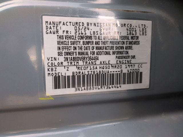 2024 Nissan Sentra SR