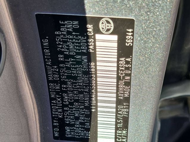 2025 Toyota Camry SE
