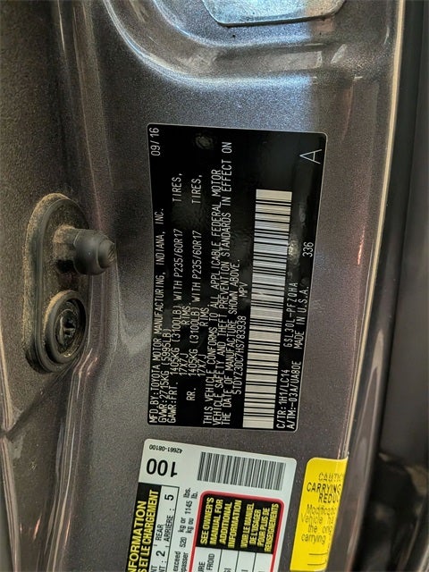 2017 Toyota Sienna XLE