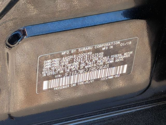 2018 Subaru WRX STi Limited