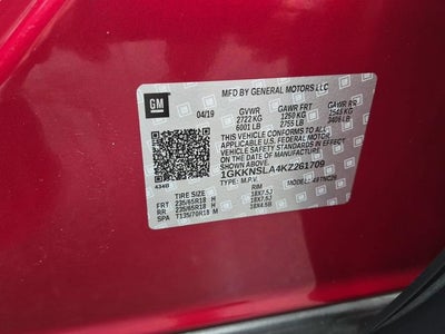 2019 GMC Acadia SLE