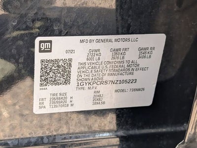 2022 Cadillac XT6 Premium Luxury