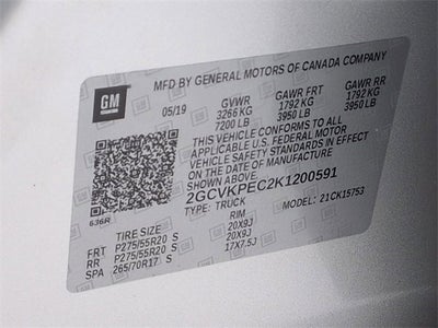 2019 Chevrolet Silverado LD LT