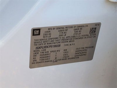 2015 GMC Terrain SLT