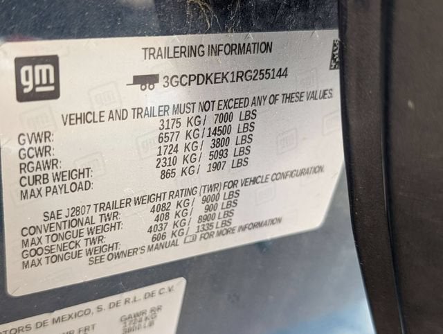 2024 Chevrolet Silverado 1500 LT (2FL)
