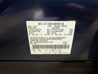 2017 Ford Explorer XLT