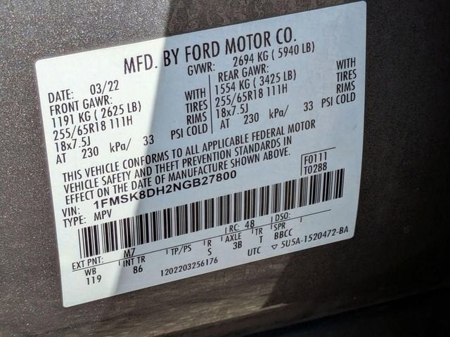 2022 Ford Explorer XLT