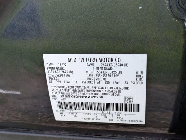 2022 Ford Explorer XLT