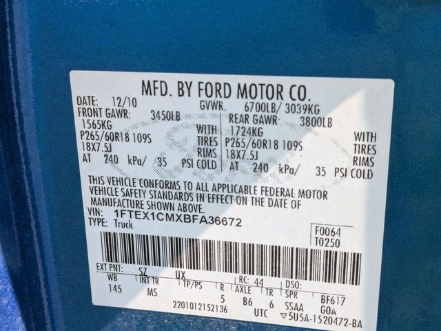 2011 Ford F-150 XL