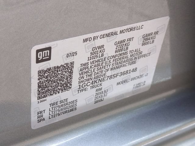 2025 Chevrolet Silverado 2500 HD LT
