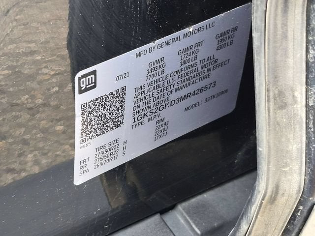 2021 GMC Yukon XL SLT