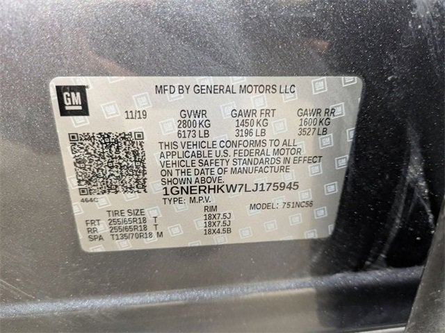 2020 Chevrolet Traverse LT Leather