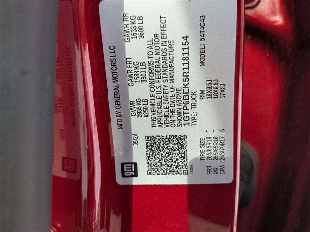 2024 GMC Canyon Elevation