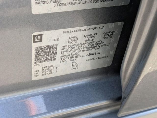 2020 GMC Sierra 1500 SLE