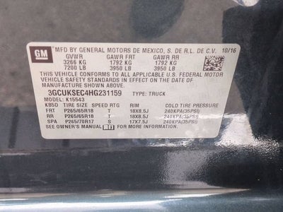 2017 Chevrolet Silverado 1500 LTZ