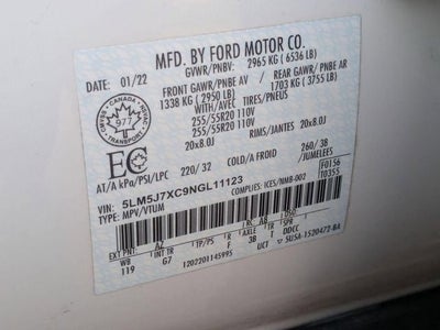 2022 Lincoln Aviator Reserve