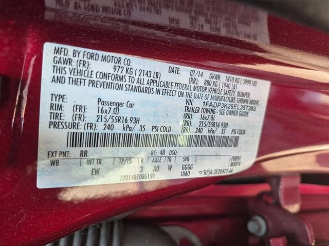 2014 Ford Focus SE