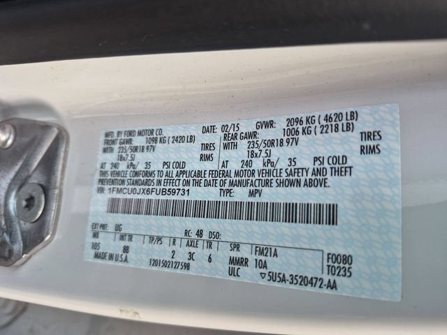2015 Ford Escape Titanium