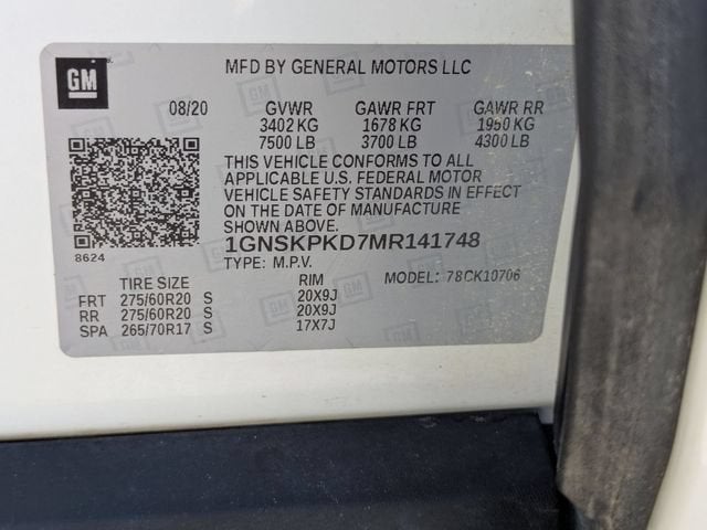 2021 Chevrolet Tahoe Z71