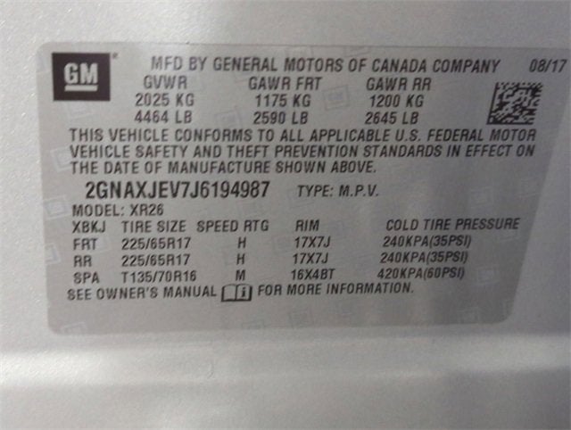 2018 Chevrolet Equinox LT