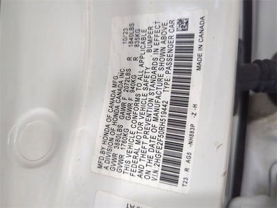 2024 Honda Civic Sedan Sport