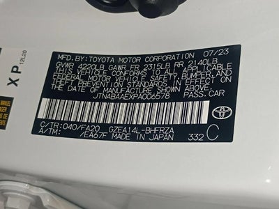 2023 Toyota GR Corolla Core
