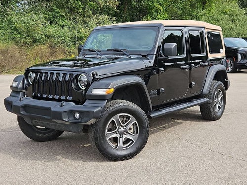 2020 Jeep Wrangler Unlimited Black and Tan