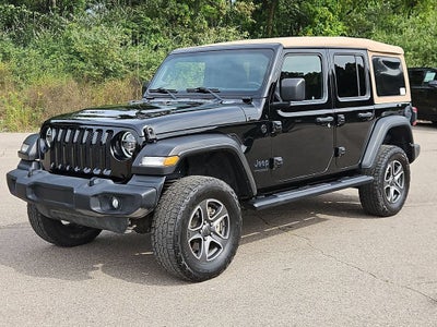 2020 Jeep Wrangler Unlimited Black and Tan
