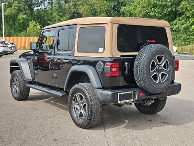 2020 Jeep Wrangler Unlimited Black and Tan