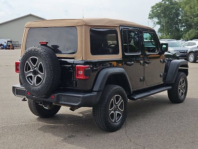 2020 Jeep Wrangler Unlimited Black and Tan