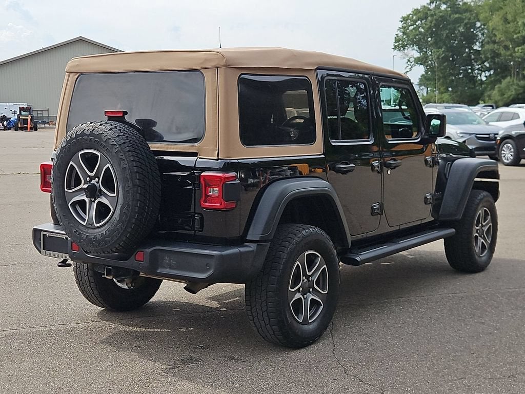 2020 Jeep Wrangler Unlimited Black and Tan