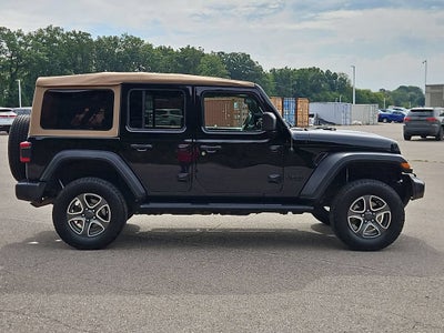 2020 Jeep Wrangler Unlimited Black and Tan