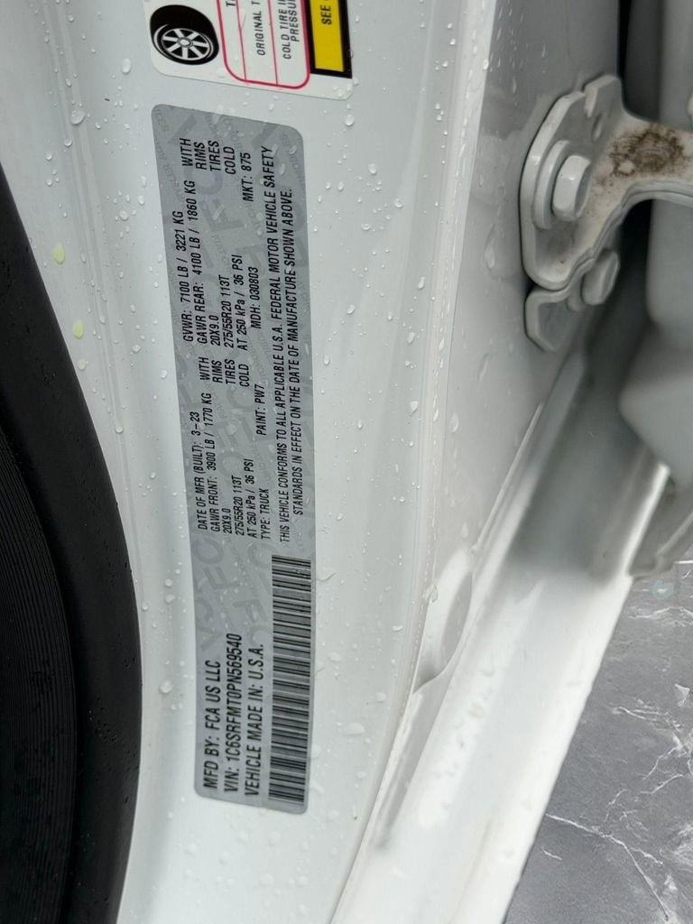 2023 RAM 1500 Big Horn Crew Cab 4x4 6'4" Box