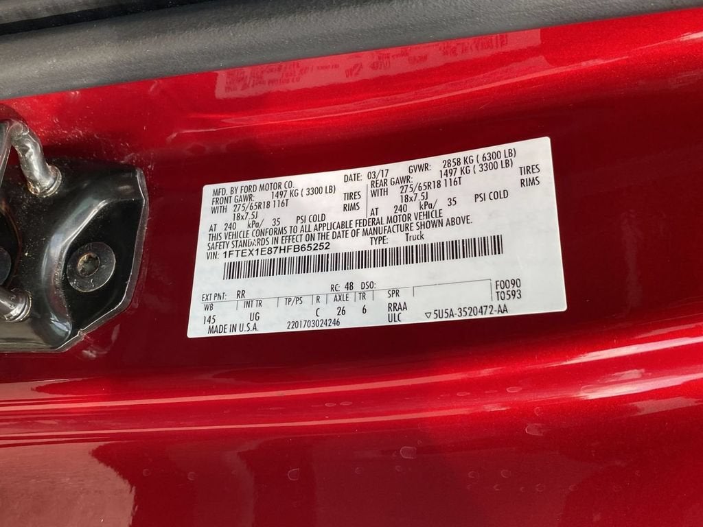 2017 Ford F-150 XLT