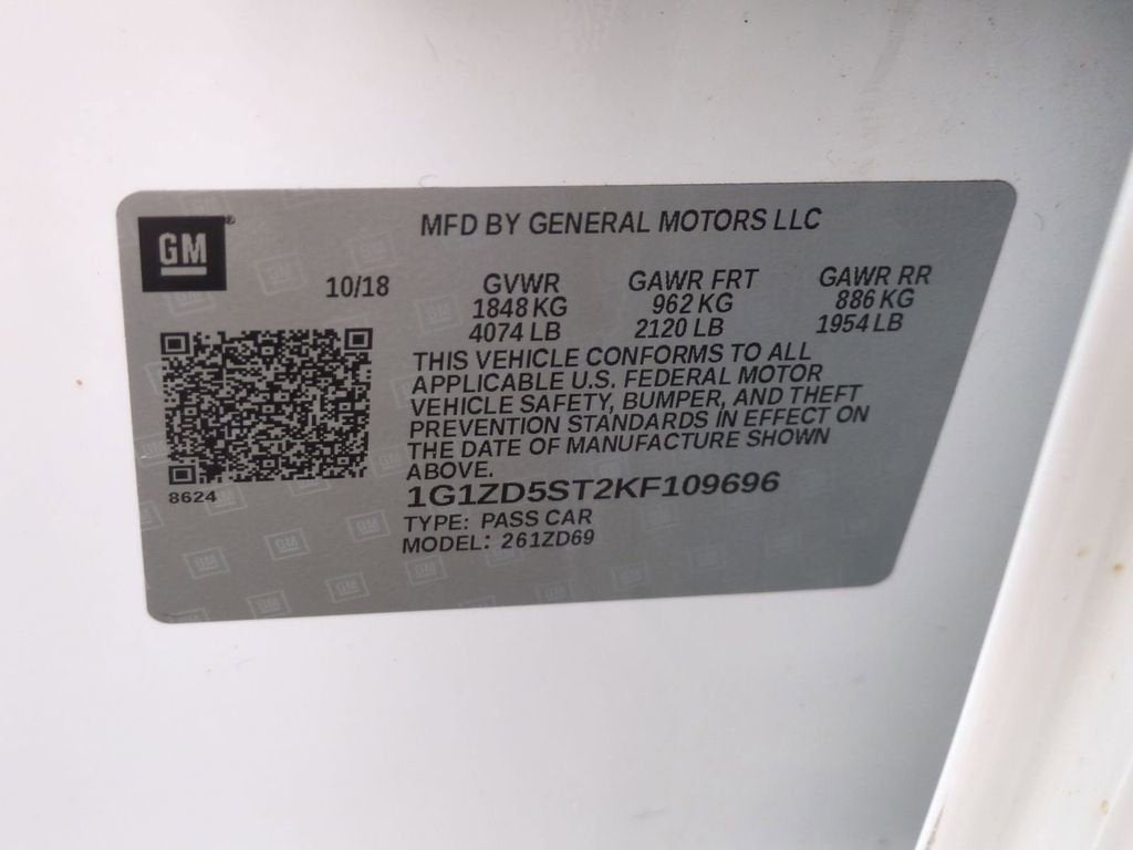 2019 Chevrolet Malibu LT